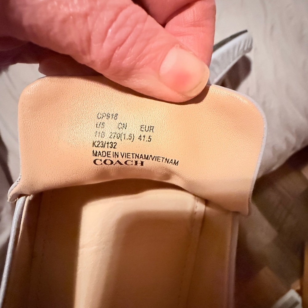 Coach Ronnie Loafer Shoes Size 11 - Picture 7 of 8